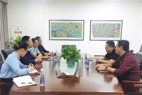 賴海標(biāo)、陶禮智到柳州祥云集團(tuán)座談交流