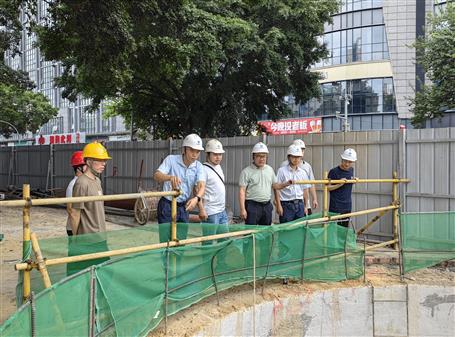 韋克雪到基礎分公司項目開展第三季度安全生產(chǎn)質(zhì)量綜合大檢查暨“中秋節(jié)”“國慶節(jié)”前安全生產(chǎn)專項檢查